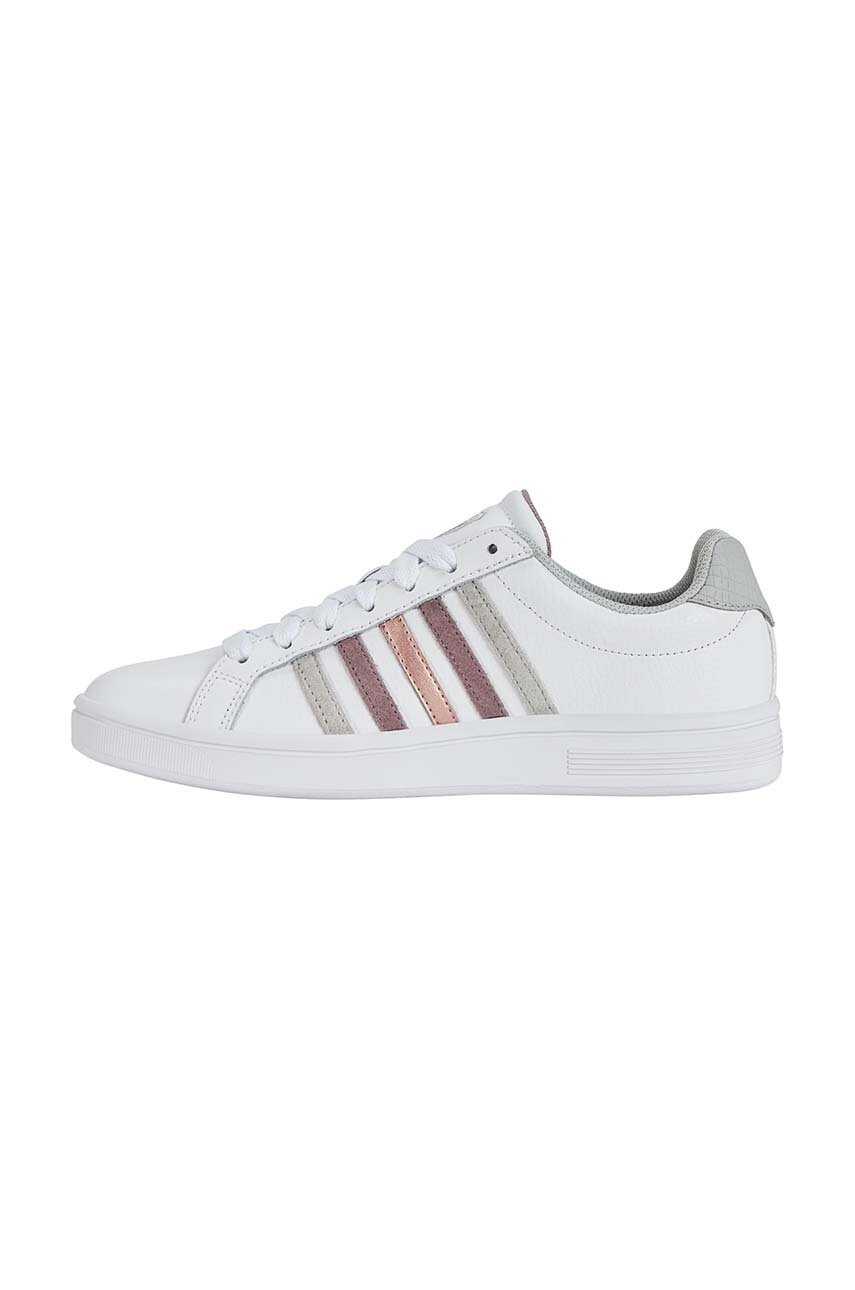 Αθλητικά K-Swiss COURT TIEBREAK χρώμα: άσπρο, 97011.115.M φωτογραφία