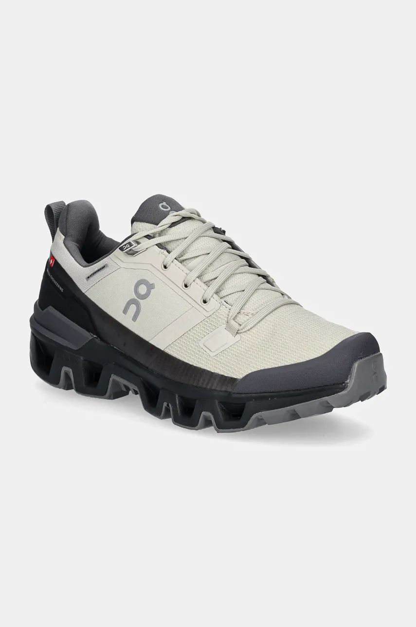 ON running pantofi Cloudwander Waterproof femei, culoarea bej, 7397667