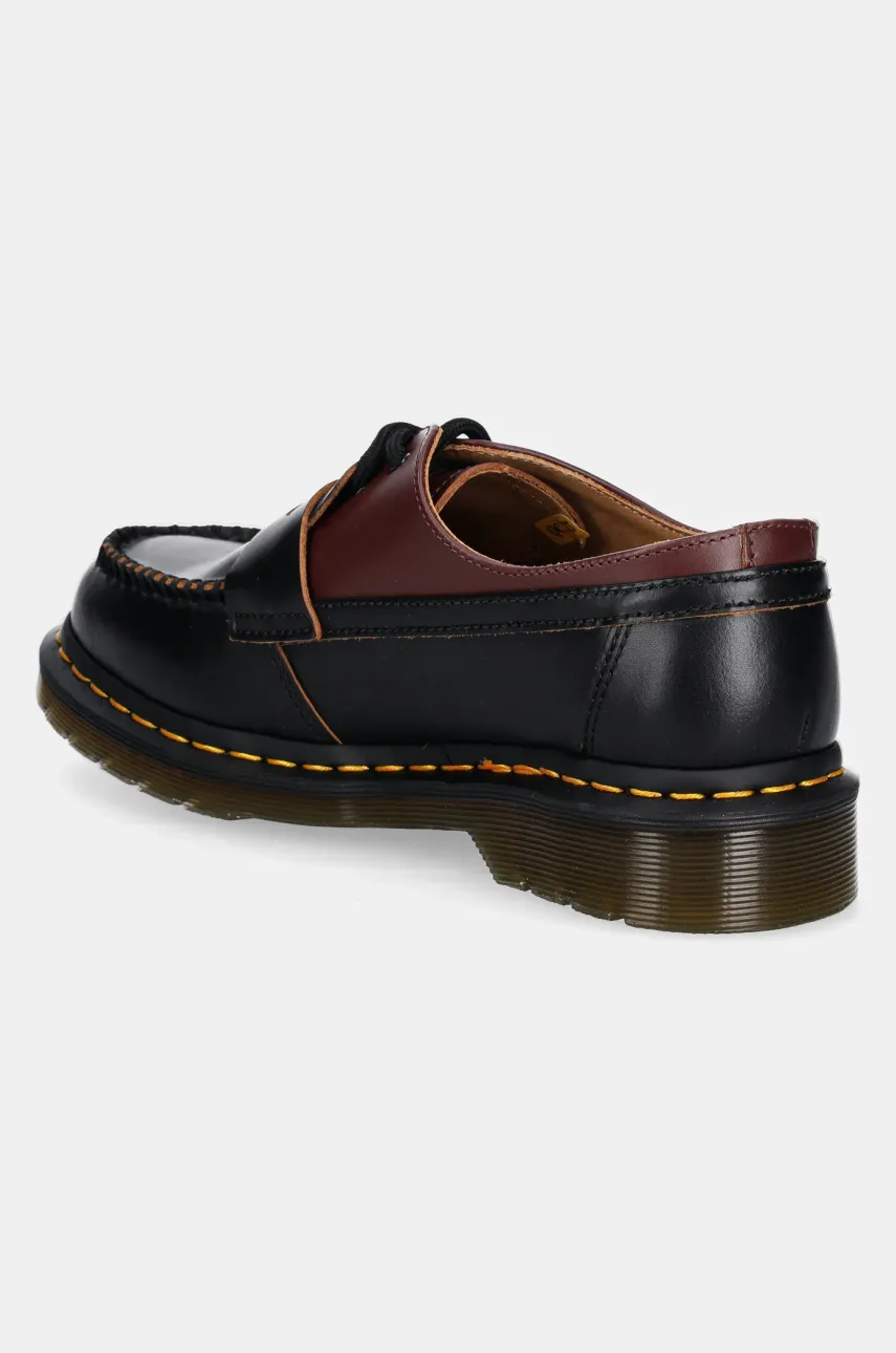 MM6 Maison Margiela Mocasini De Piele MM6 Maison Margiela X Dr. Martens Femei, Culoarea Bordo, Cu Toc Plat, S66WR0029.P8031