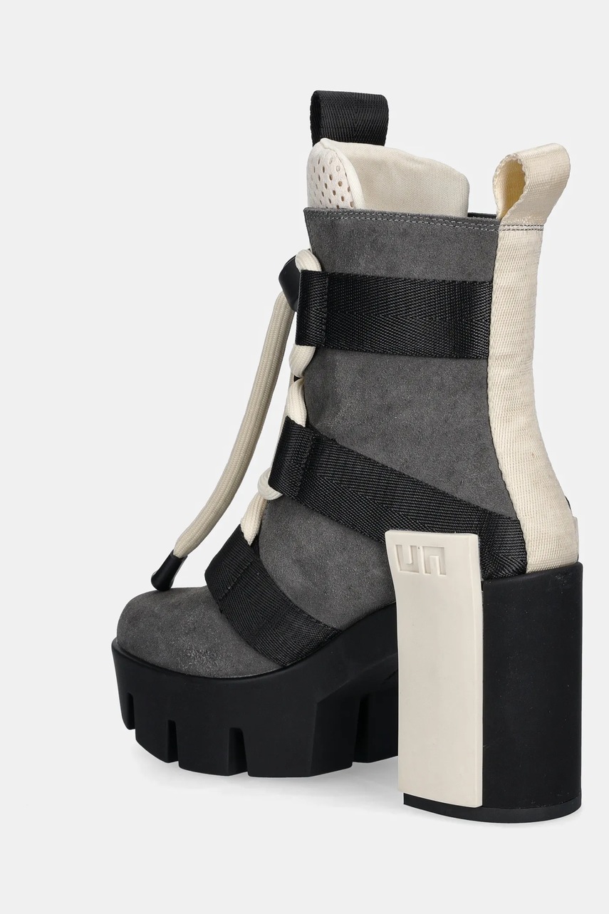 Черевики United Nude Grip Nomad Mid II жіночі колір чорний каблук блок 1076480357 