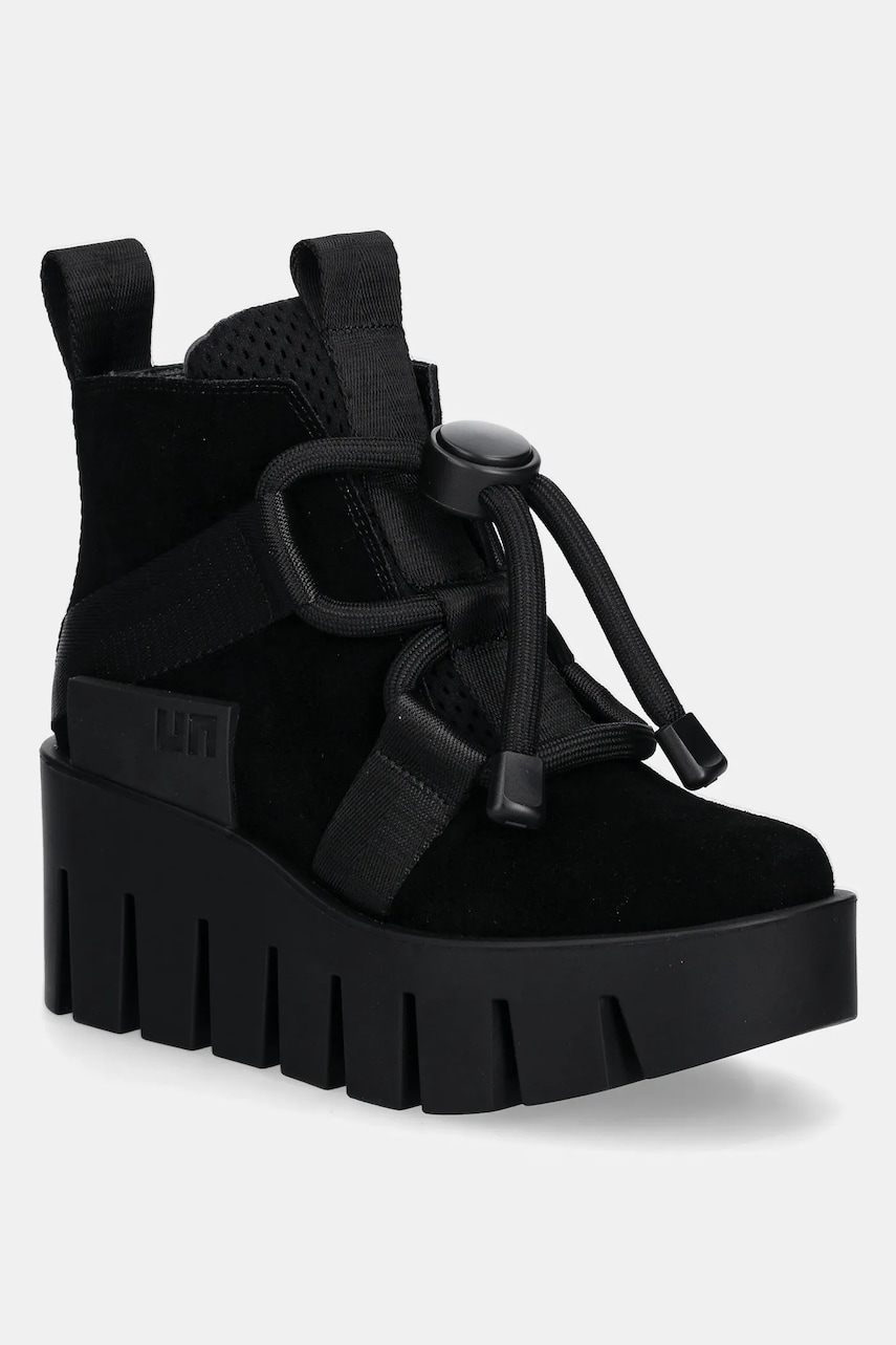 United Nude pantofi Grip Nomad Lo II femei, culoarea negru, cu platforma, 107650157