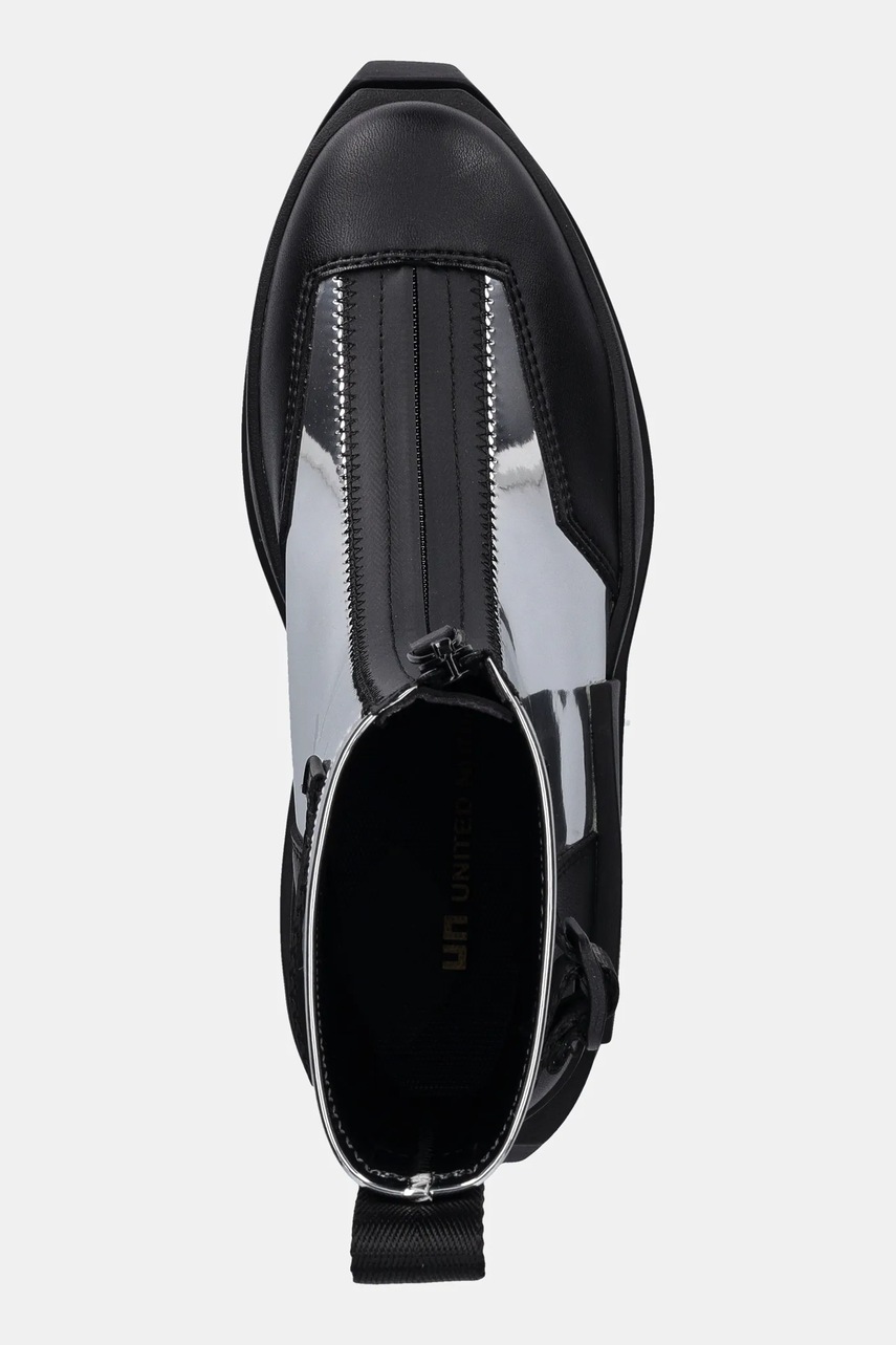Черевики United Nude Roko Bootie II жіночі колір срібний на платформі 1077714113 