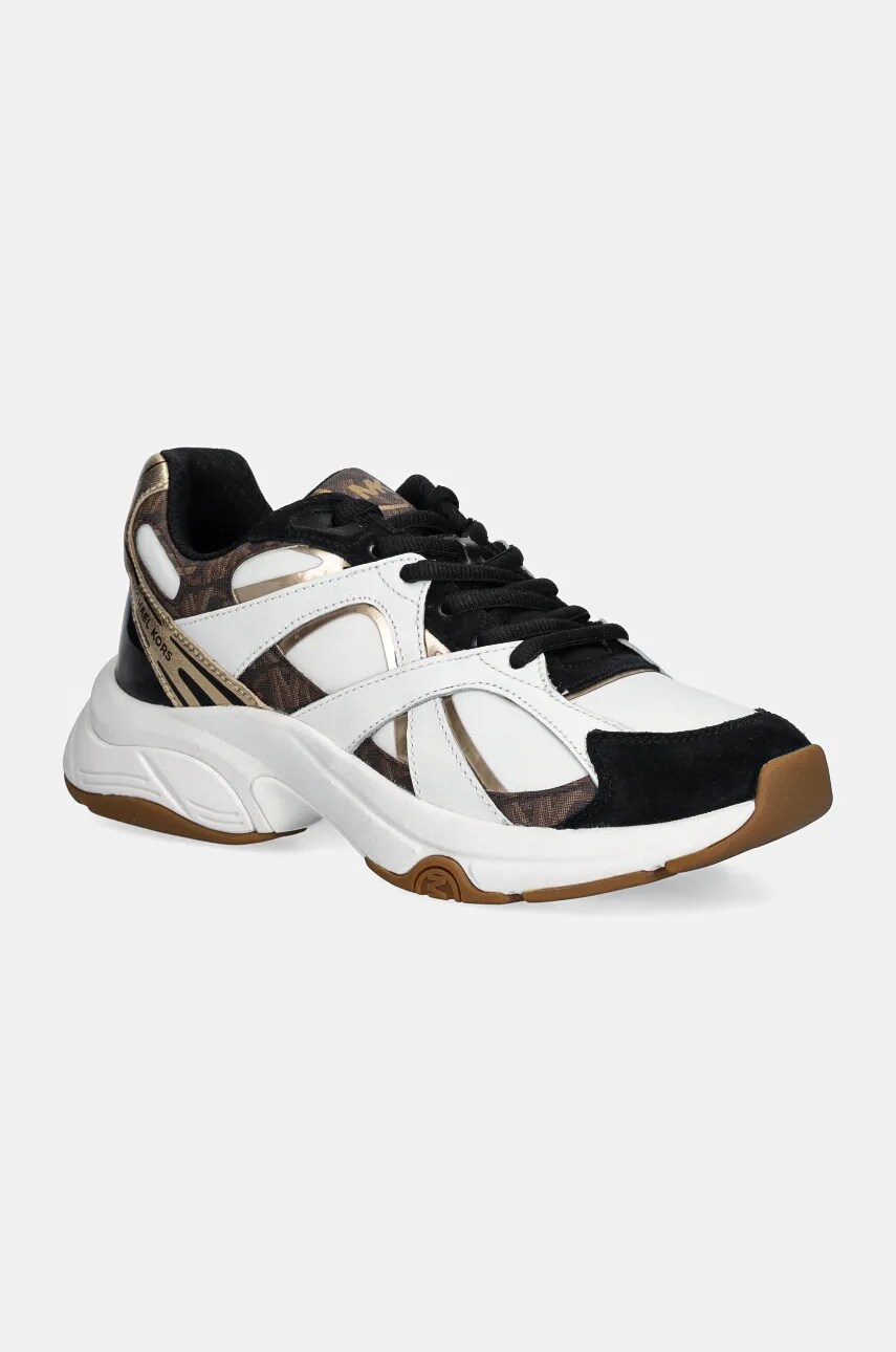 MICHAEL Michael Kors sneakers Leo culoarea alb, 43F4LEFS6S.212