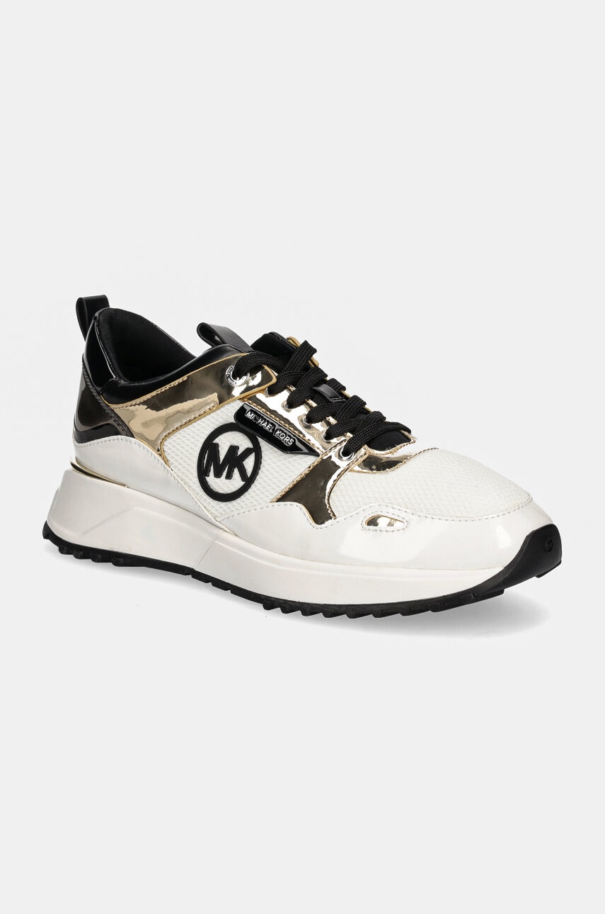 MICHAEL Michael Kors sneakers Theo culoarea alb, 43F4THFS1D.987 MICHAEL Michael Kors sneakers Theo culoarea alb, 43F4THFS1D.987