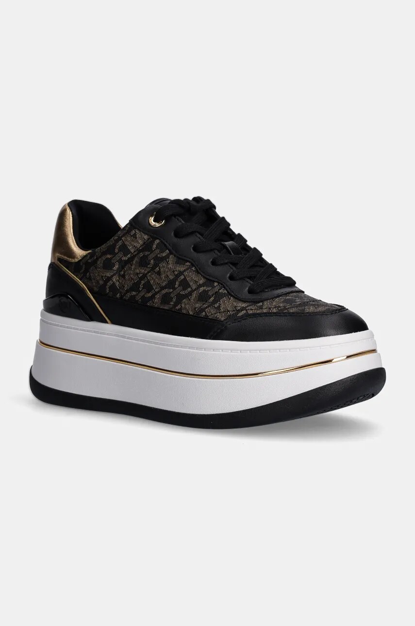 MICHAEL Michael Kors sneakers Hayes culoarea negru, 43F4HYFS2L.038
