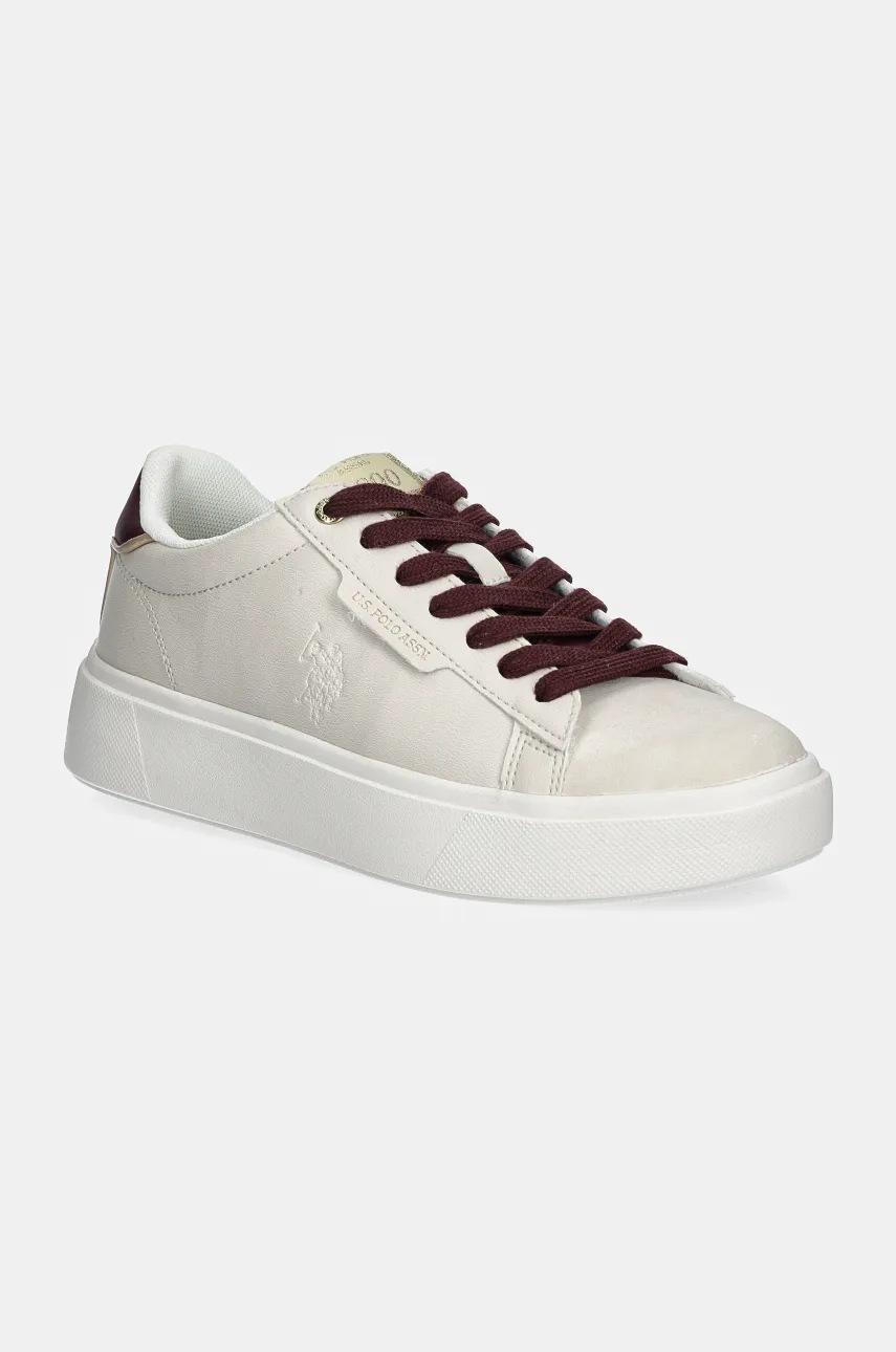 U.S. Polo Assn. sneakers CANDY culoarea bej, CANDY001W/DYH1