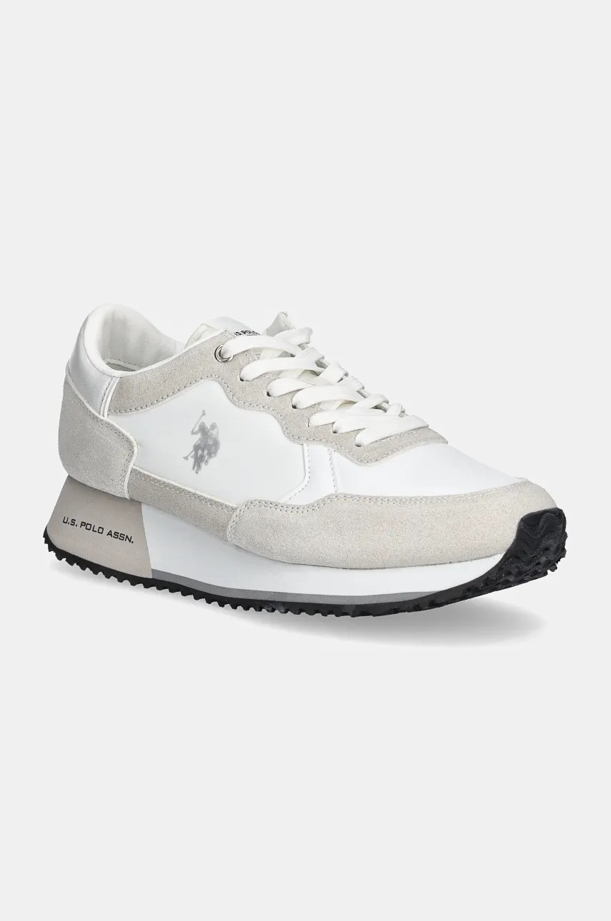 U.S. Polo Assn. sneakers SACHA culoarea bej, SACHA005W/DSN2