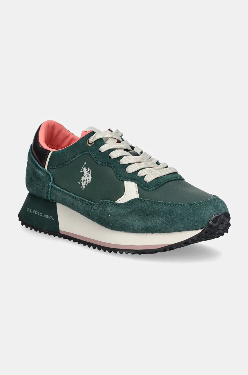 U.S. Polo Assn. sneakers SACHA culoarea verde, SACHA005W/DSN2