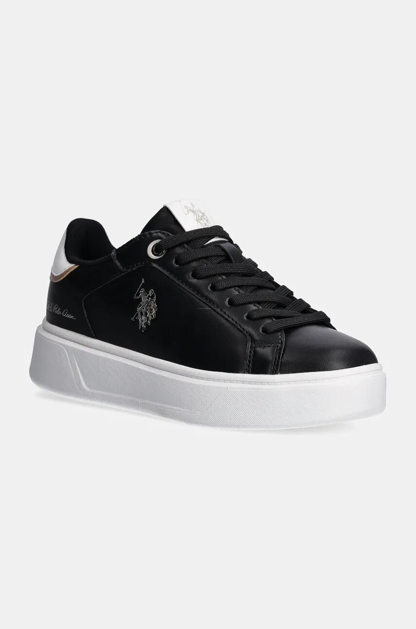 U.S. Polo Assn. sneakers YVONNE culoarea negru, YVONNE001W/DY1