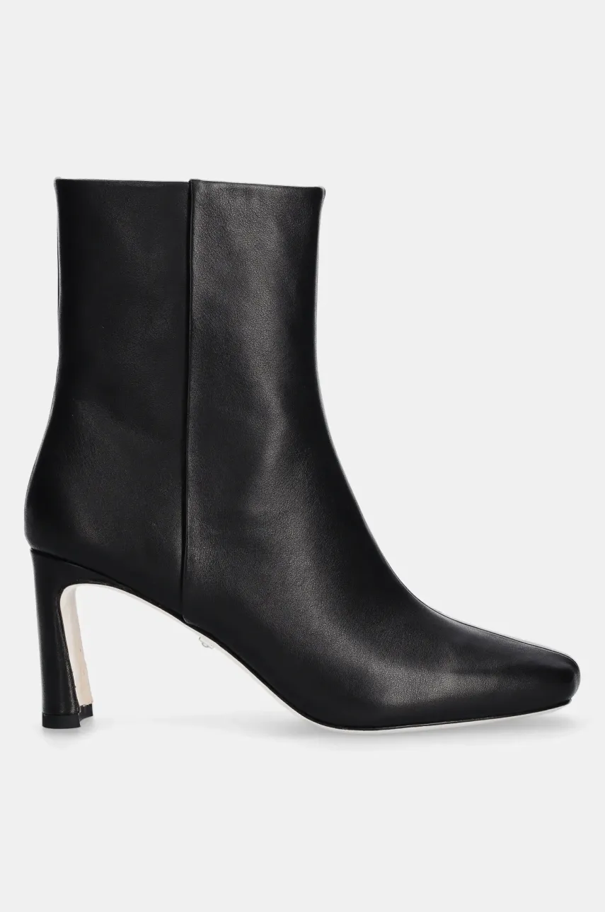 Кожаные полусапожки Marciano Guess BOOTIE EMBELLISHMENT женские цвет чёрный каблук кирпичик 4BGZ27 7103A Кожаные полусапожки Marciano Guess BOOTIE EMBELLISHMENT женские цвет чёрный каблук кирпичик 4BGZ27 7103A