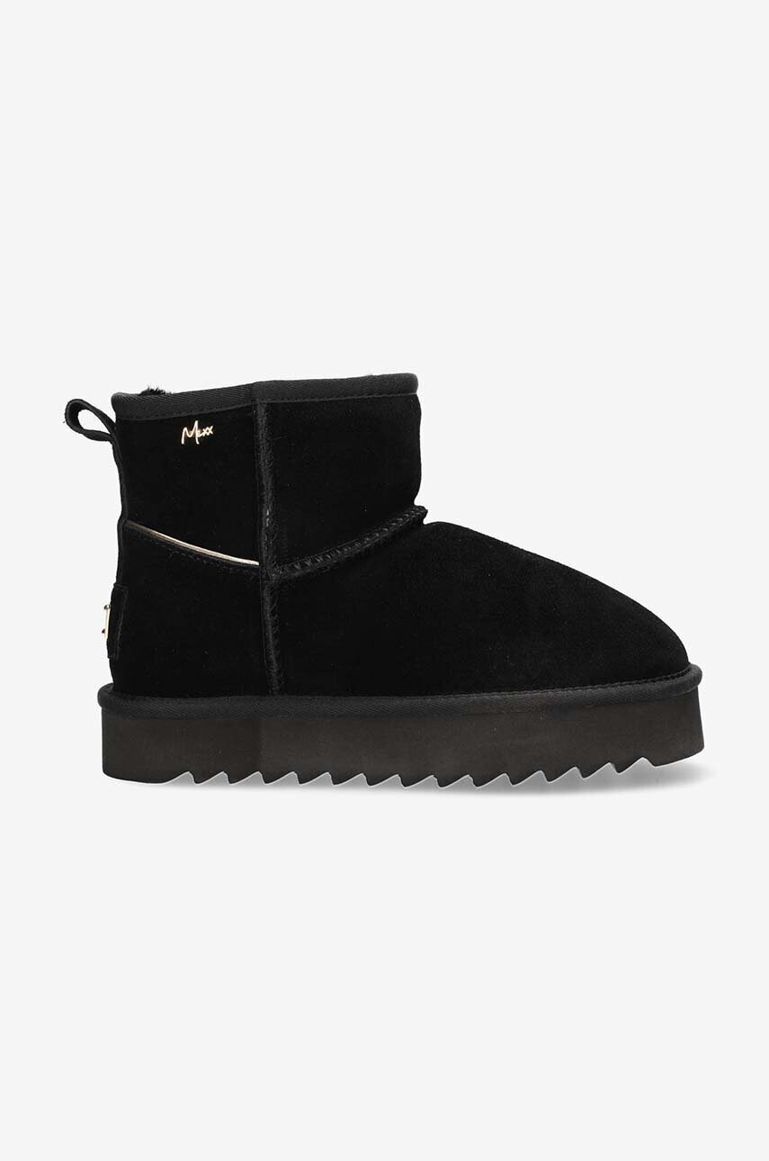 Mexx cizme de zapada din piele intoarsa HIGH JANE ORLEANS culoarea negru, MICH2000943W