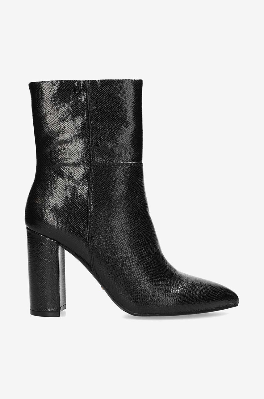 Mexx botine KIANNA INDY femei, culoarea negru, cu toc drept, MIQL1703143W Mexx botine KIANNA INDY femei, culoarea negru, cu toc drept, MIQL1703143W
