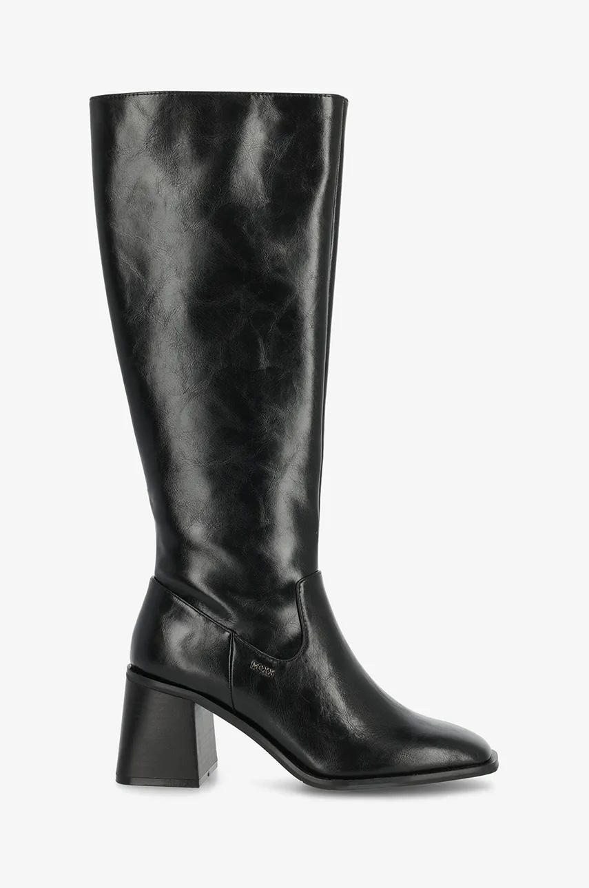 Mexx cizme POMME MAYA femei, culoarea negru, cu toc drept, MIQL1801743W-01