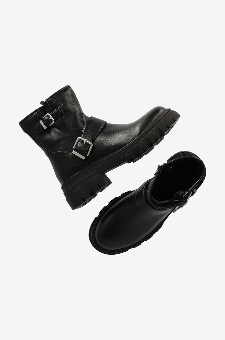 Μποτάκια Mexx PHILOU MOVE χρώμα: μαύρο, MITY1702743W φωτογραφία