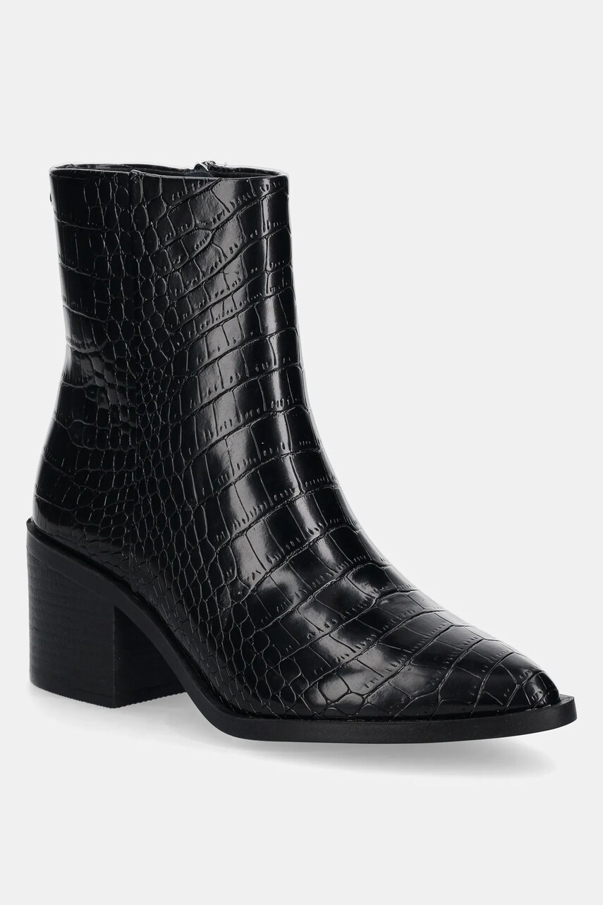 Steve Madden cizme de piele Admire femei, culoarea negru, cu toc drept, SM11003355