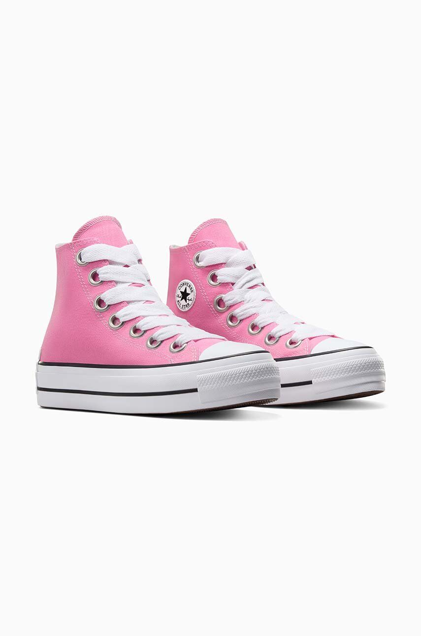 Superge Converse Chuck Taylor All Star Lift ženske, Roza Barva, A10423C