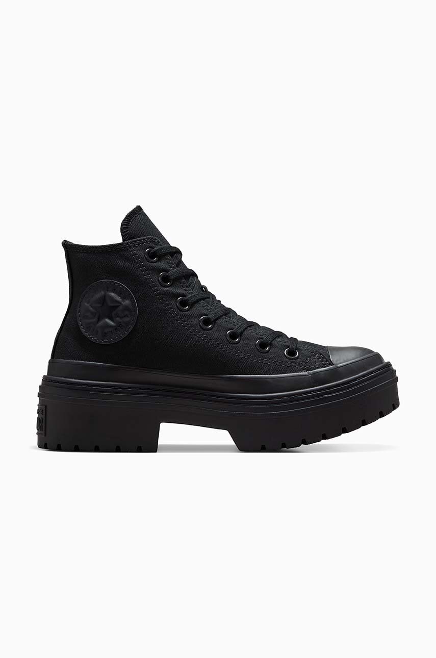 Converse tenisi Chuck Taylor All Star Lugged Heel femei, culoarea negru, A11635C Converse tenisi Chuck Taylor All Star Lugged Heel femei, culoarea negru, A11635C