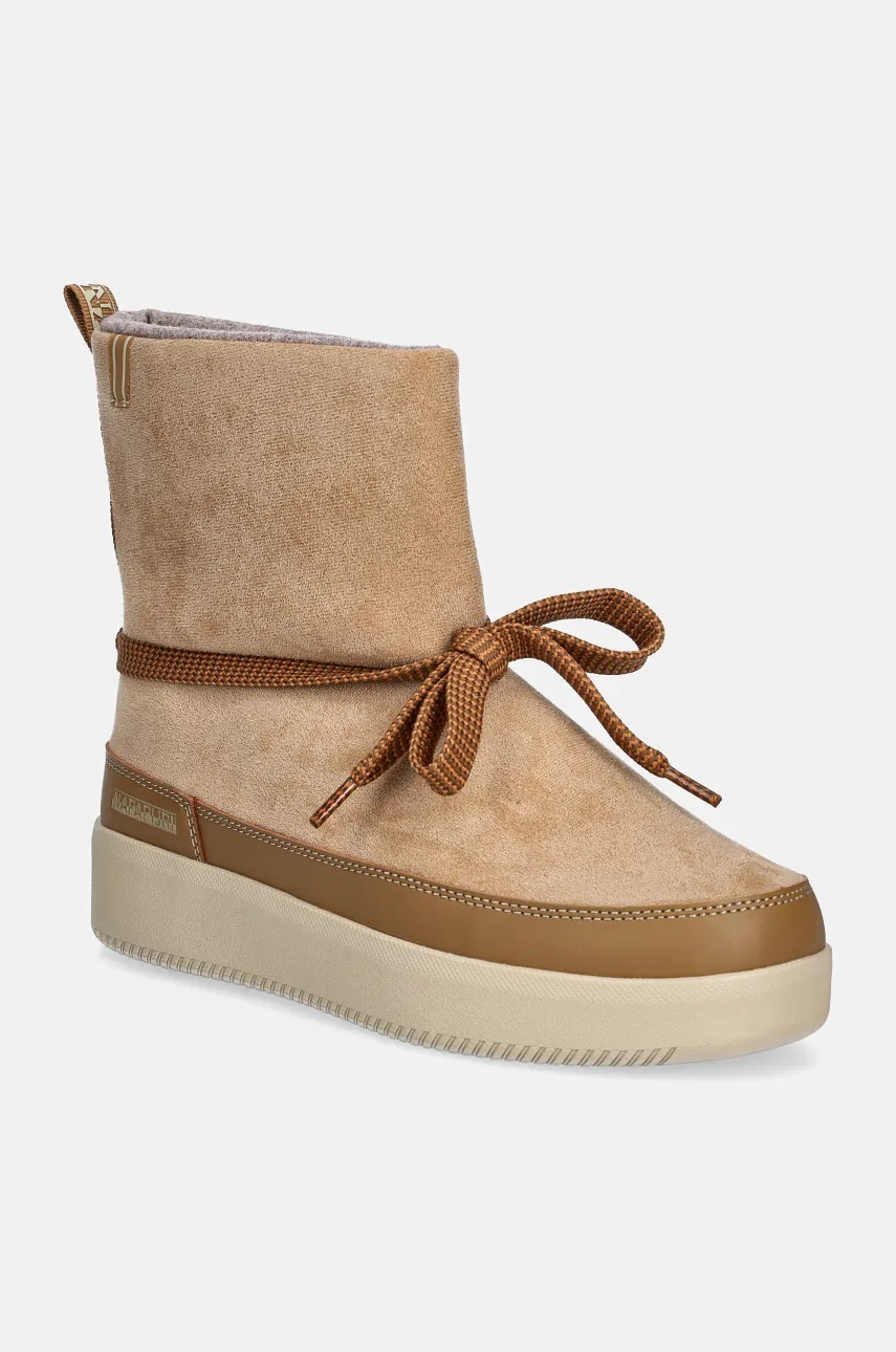 Napapijri cizme de iarna JADE culoarea bej, NP0A4IKG.NC1