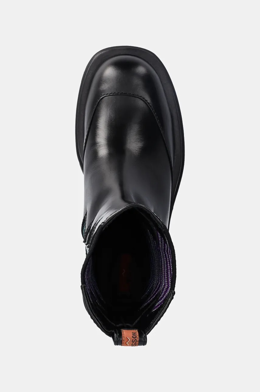 Μποτάκια Missoni Kaya χρώμα: μαύρο, MW50_050 φωτογραφία