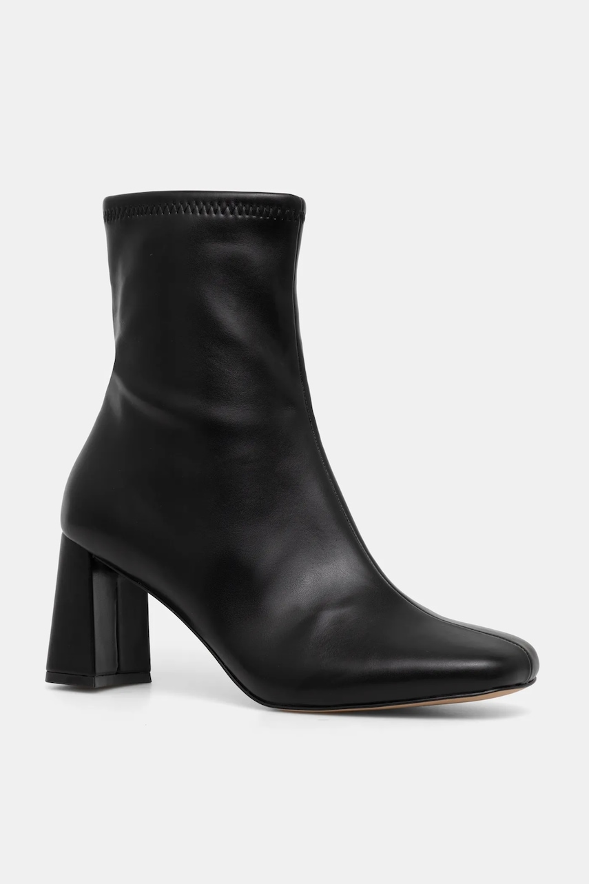 Aldo botine BUN femei, culoarea negru, cu toc drept, 13847650 BUN