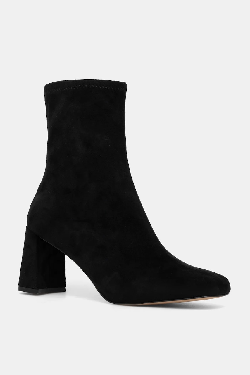 Aldo botine BUN femei, culoarea negru, cu toc drept, 13847651 BUN