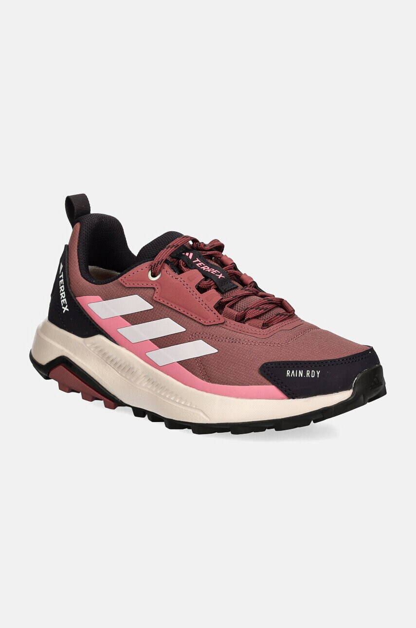 adidas TERREX pantofi Anylander femei, culoarea bordo, IH3550