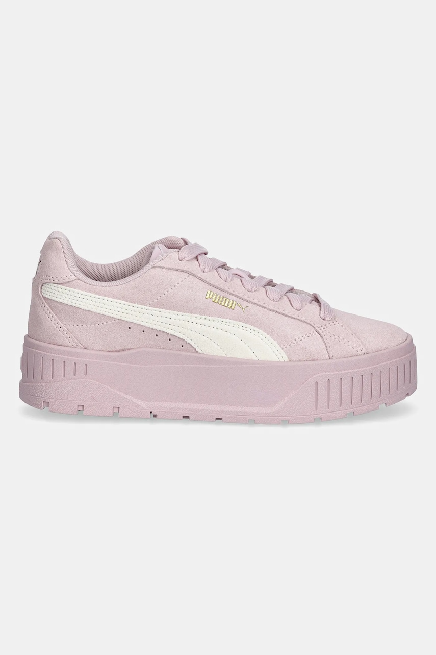 Замшевые кроссовки Puma Karmen II цвет фиолетовый 397457 Замшевые кроссовки Puma Karmen II цвет фиолетовый 397457