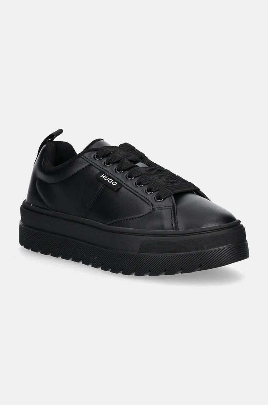 HUGO sneakers Lyssa culoarea negru, 50520718