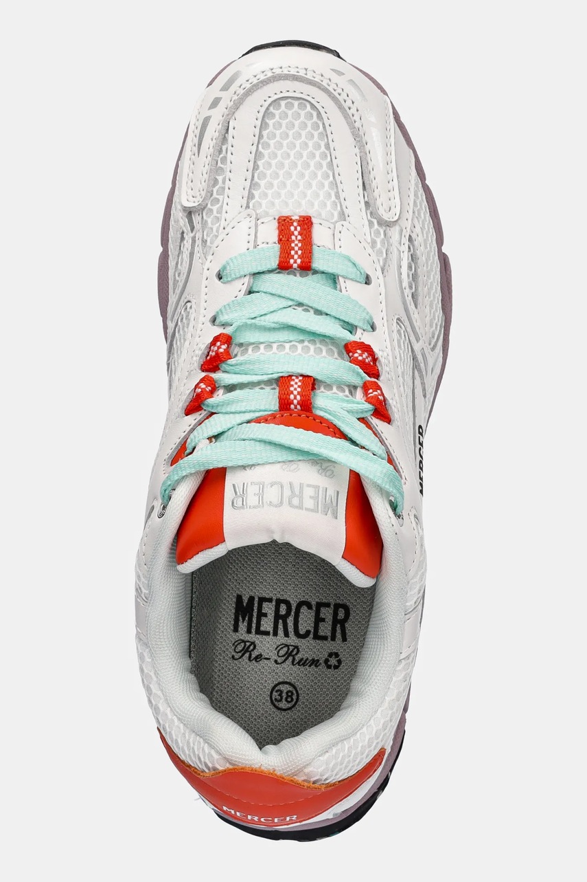 Αθλητικά The Mercer Brand The Re-Run Color χρώμα: άσπρο, ME243015 100 φωτογραφία