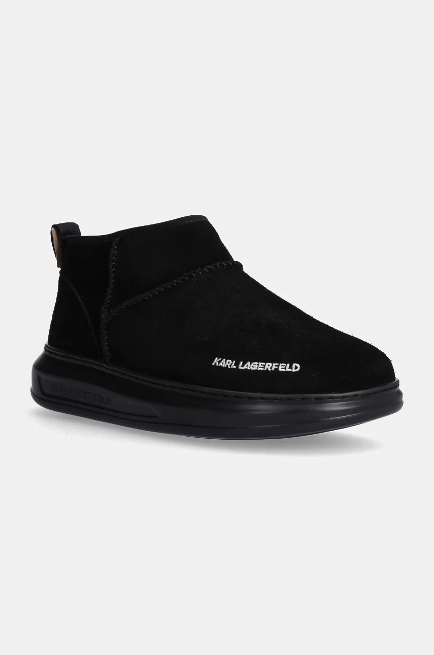 

Велурени апрески Karl Lagerfeld KAPRI KOSI в черно KL44522, Черен