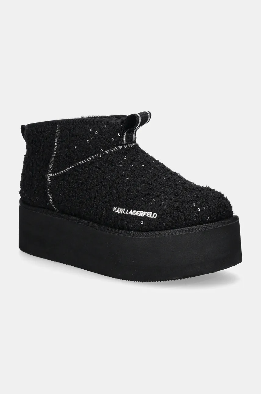 Karl Lagerfeld cizme de iarna THERMO culoarea negru, KL48522W Karl Lagerfeld cizme de iarna THERMO culoarea negru, KL48522W