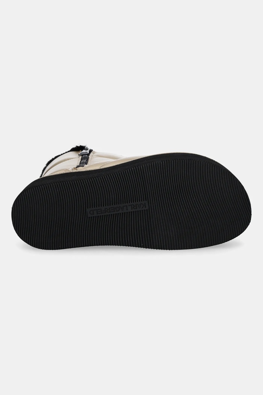 Зимові чоботи Karl Lagerfeld THERMO колір золотий KL48554 