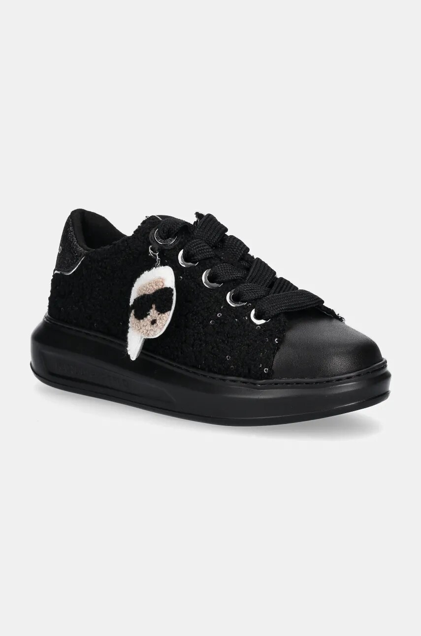 Karl Lagerfeld Adidasi KAPRI NFT culoarea negru, KL62576W