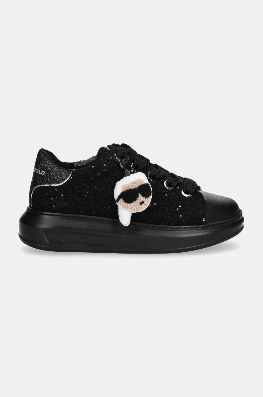 Кроссовки Karl Lagerfeld KAPRI NFT цвет чёрный KL62576W Кроссовки Karl Lagerfeld KAPRI NFT цвет чёрный KL62576W