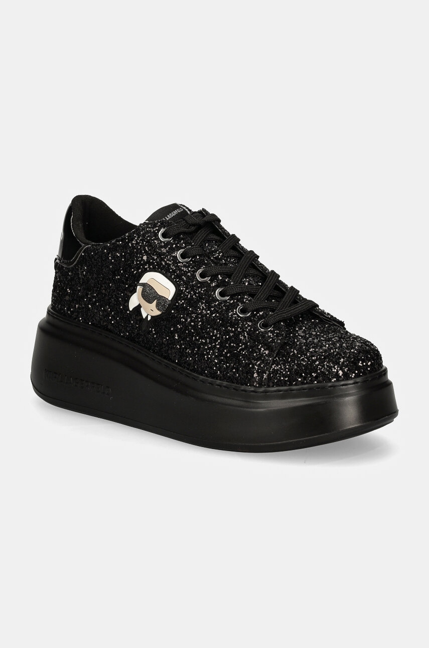 Karl Lagerfeld sneakers ANAKAPRI culoarea negru, KL63531N