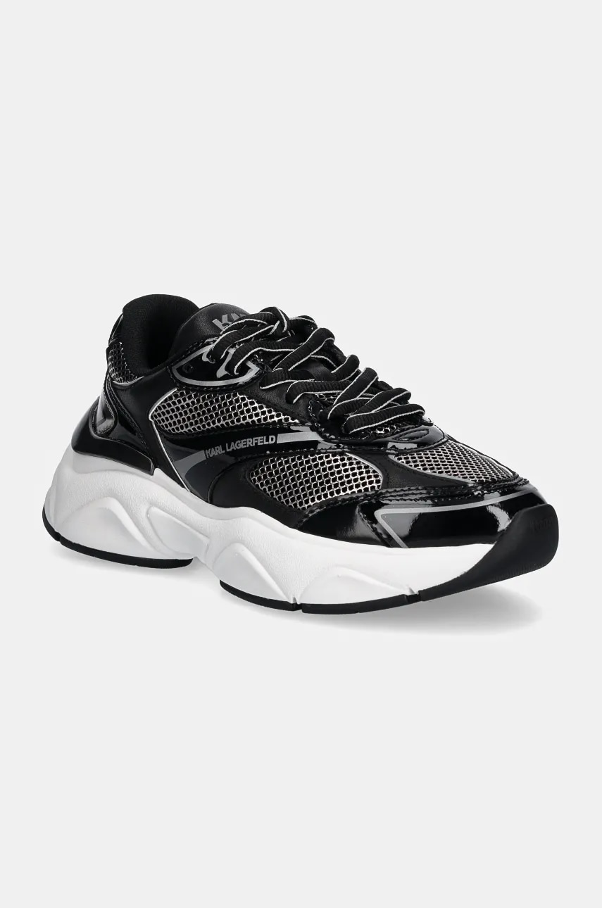 Karl Lagerfeld sneakers KOMET culoarea argintiu, KL65624M
