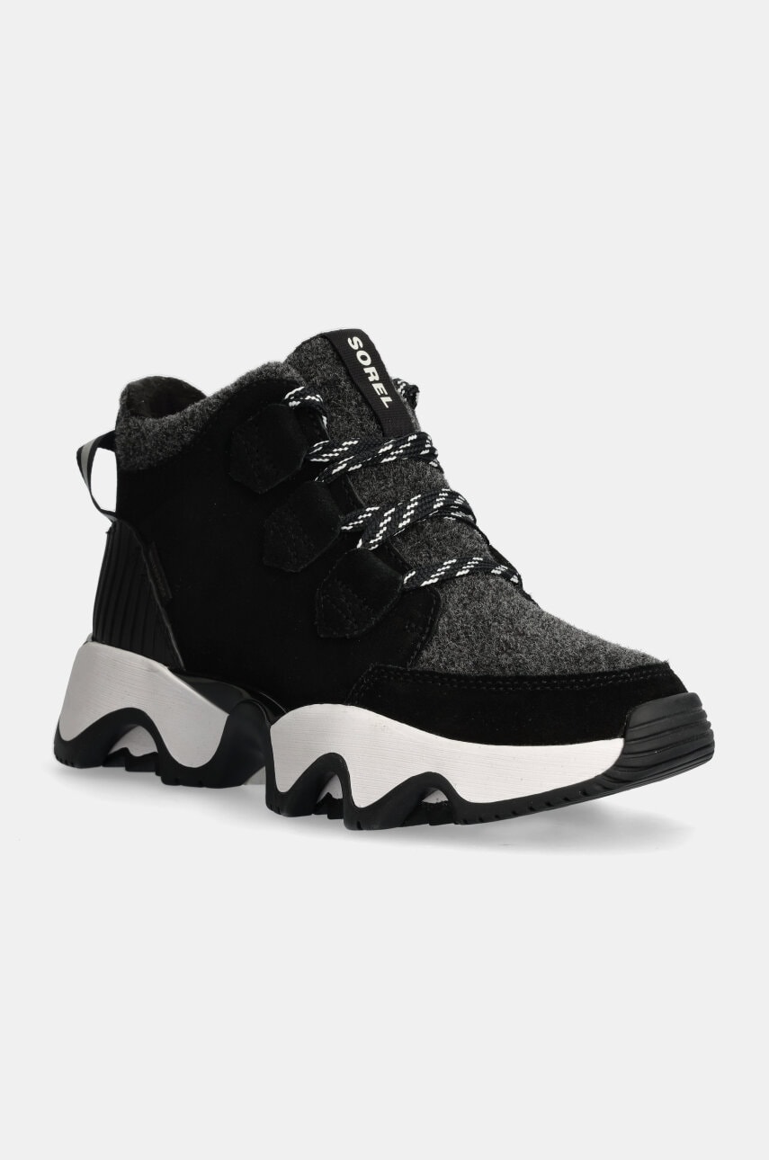 Sorel cizme de iarna KINETIC IMPACT CARIBOU P culoarea negru, 2099121010 Sorel cizme de iarna KINETIC IMPACT CARIBOU P culoarea negru, 2099121010