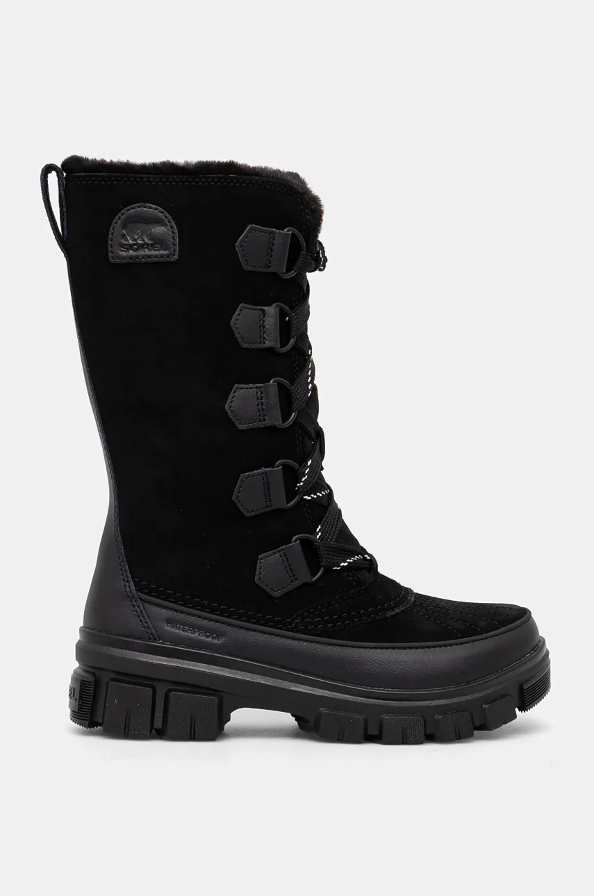 Sorel bocanci de piele TORINO V TALL WP OUTDRY culoarea negru, 2106691010 Sorel bocanci de piele TORINO V TALL WP OUTDRY culoarea negru, 2106691010