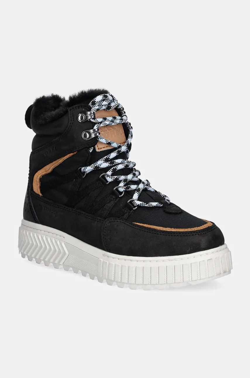 Sorel cizme de iarna ONA AVE TREK BOOT WP culoarea negru, 2088351010
