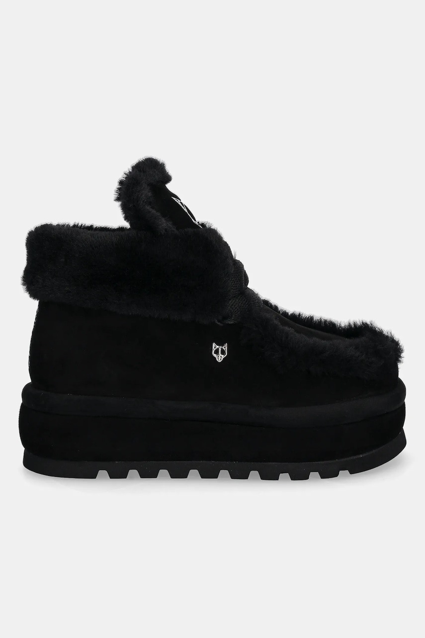 Замшевые сапоги Naked Wolfe Bambi цвет чёрный Bambi Suede Shearling Black Замшевые сапоги Naked Wolfe Bambi цвет чёрный Bambi Suede Shearling Black