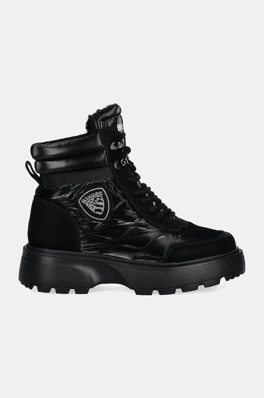 Полусапожки Blauer BLANCA женские цвет чёрный на плоском ходу слегка утеплённый F4BLANCA03.NYP Полусапожки Blauer BLANCA женские цвет чёрный на плоском ходу слегка утеплённый F4BLANCA03.NYP