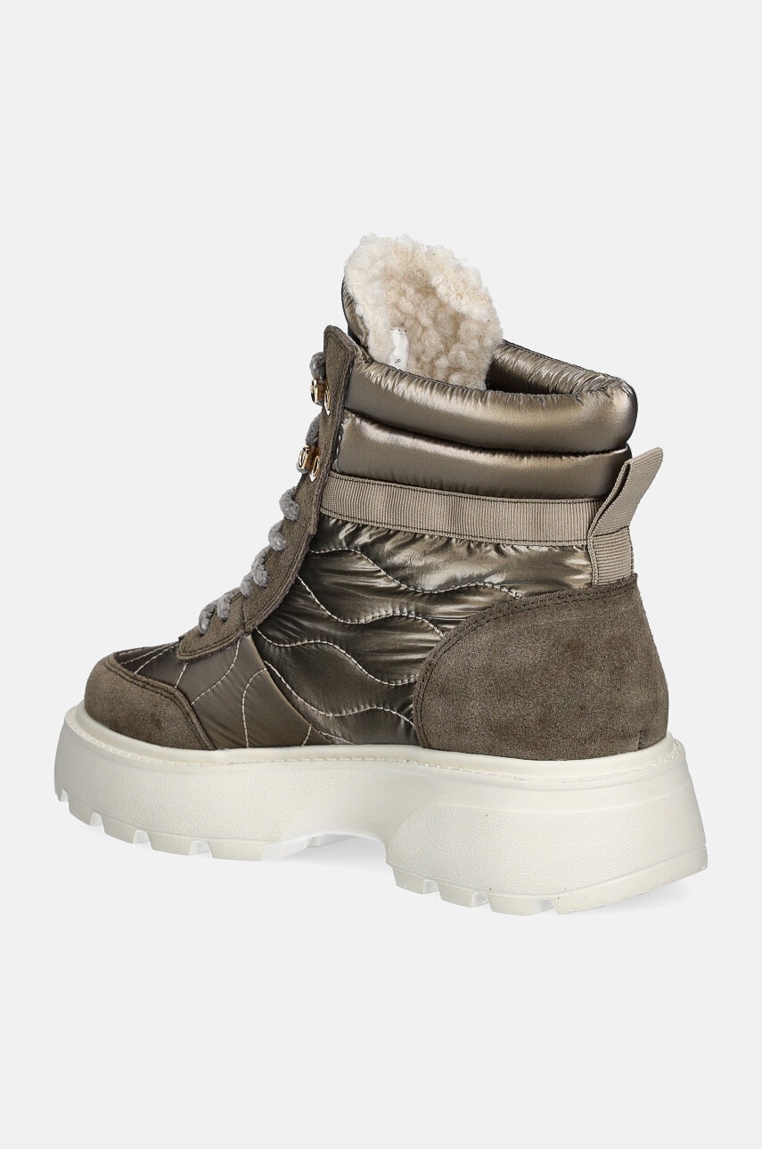 Черевики Blauer BLANCA жіночі колір зелений на платформі злегка утеплена F4BLANCA03.NYS 