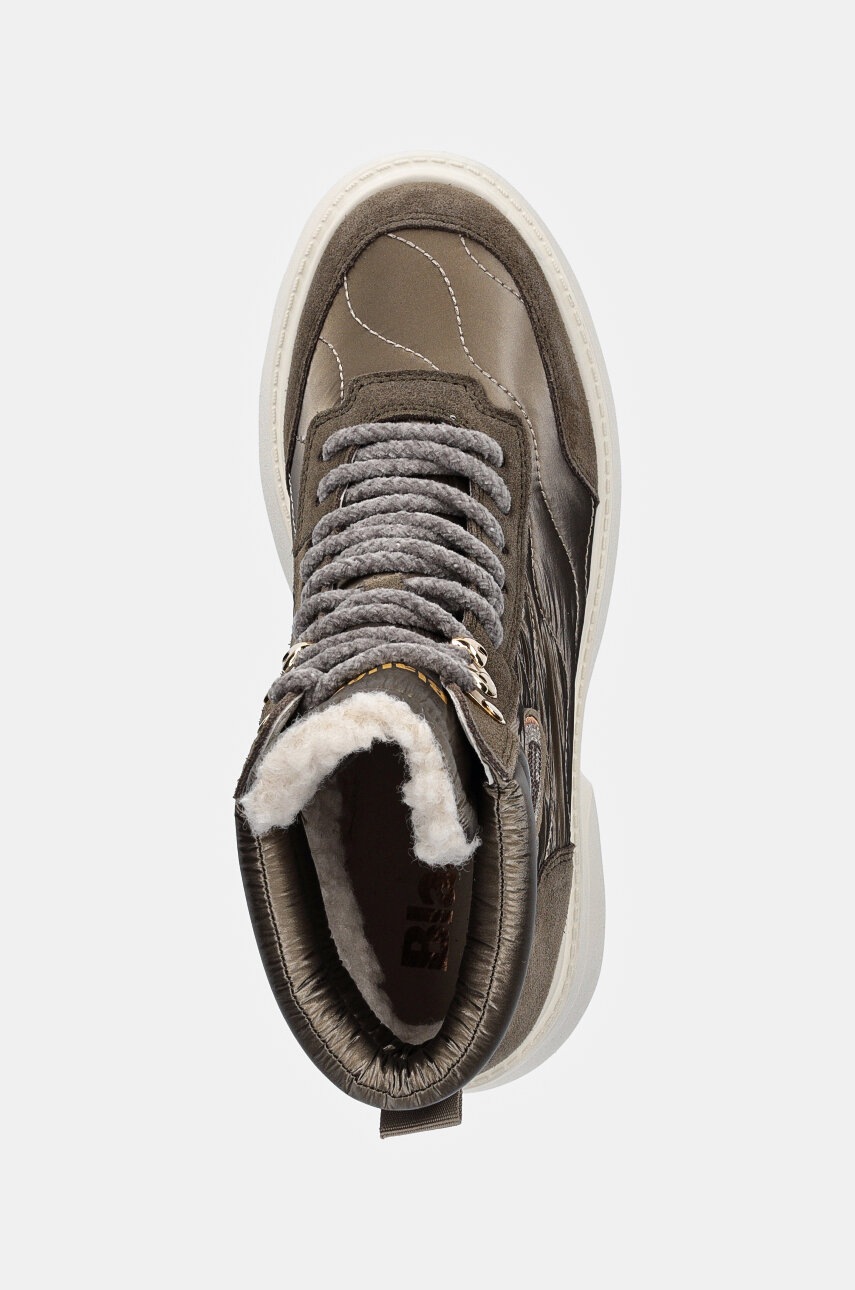 Черевики Blauer BLANCA жіночі колір зелений на платформі злегка утеплена F4BLANCA03.NYS 
