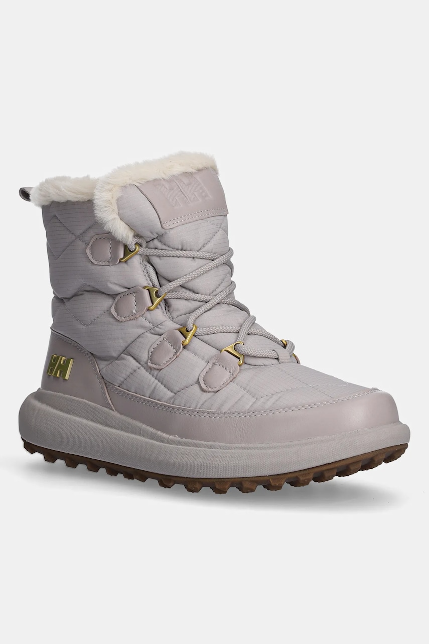 Helly Hansen cizme de iarna WILLETTA culoarea gri, 12047 Helly Hansen cizme de iarna WILLETTA culoarea gri, 12047
