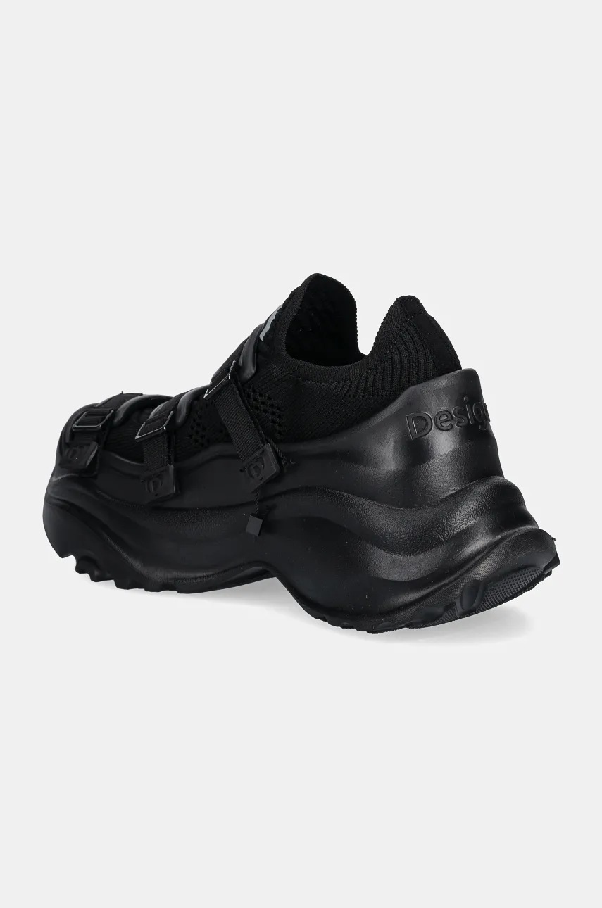 Αθλητικά Desigual REPRISE χρώμα: μαύρο, 24WSKP12 2000 φωτογραφία