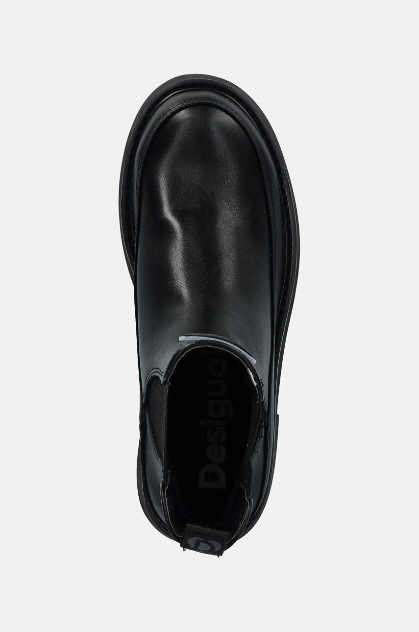 Μπότες τσέλσι Desigual LENA χρώμα: μαύρο, 24WSTP05 2000 φωτογραφία