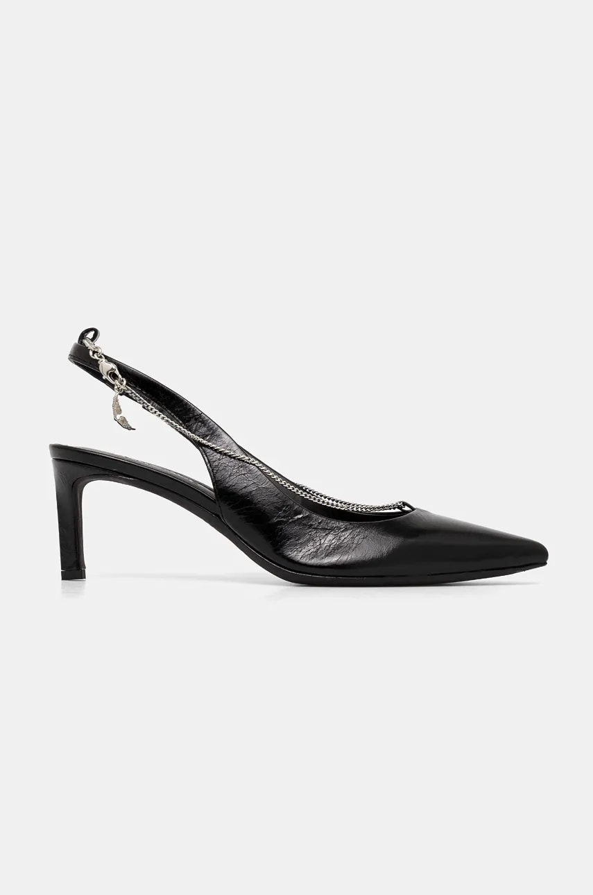 Кожаные туфли ZADIG&VOLTAIRE First Night цвет чёрный SWCT00874 Кожаные туфли ZADIG&VOLTAIRE First Night цвет чёрный SWCT00874