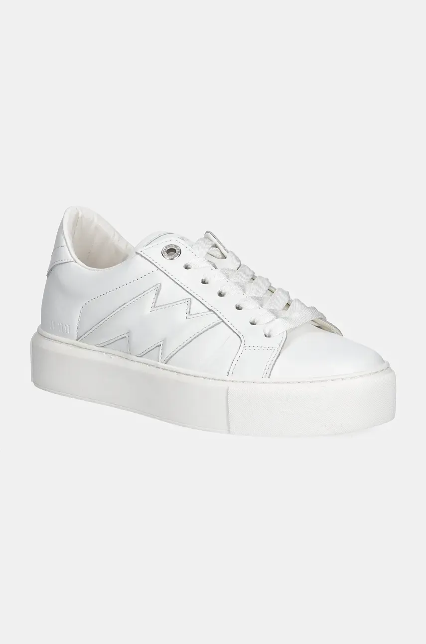 ZADIG&VOLTAIRE sneakers din piele La Flash culoarea alb, SWSN00426