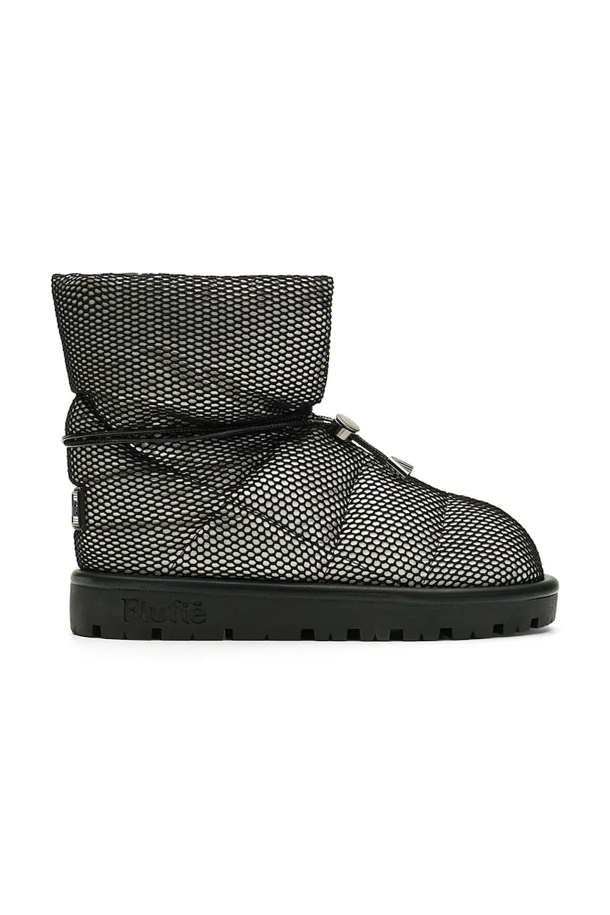 Flufie cizme de iarna Jet culoarea negru, S12