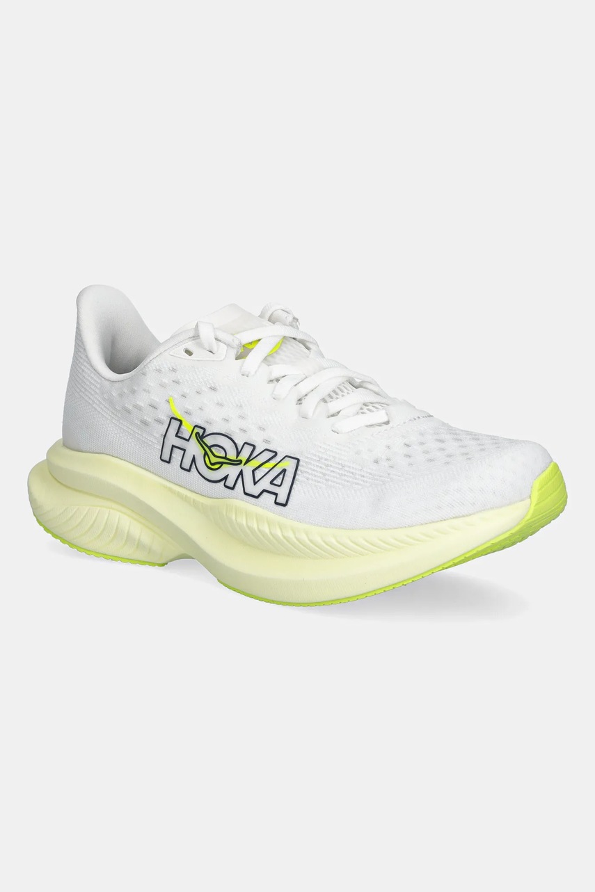 Hoka pantofi de alergat Mach 6 culoarea alb, 1147810